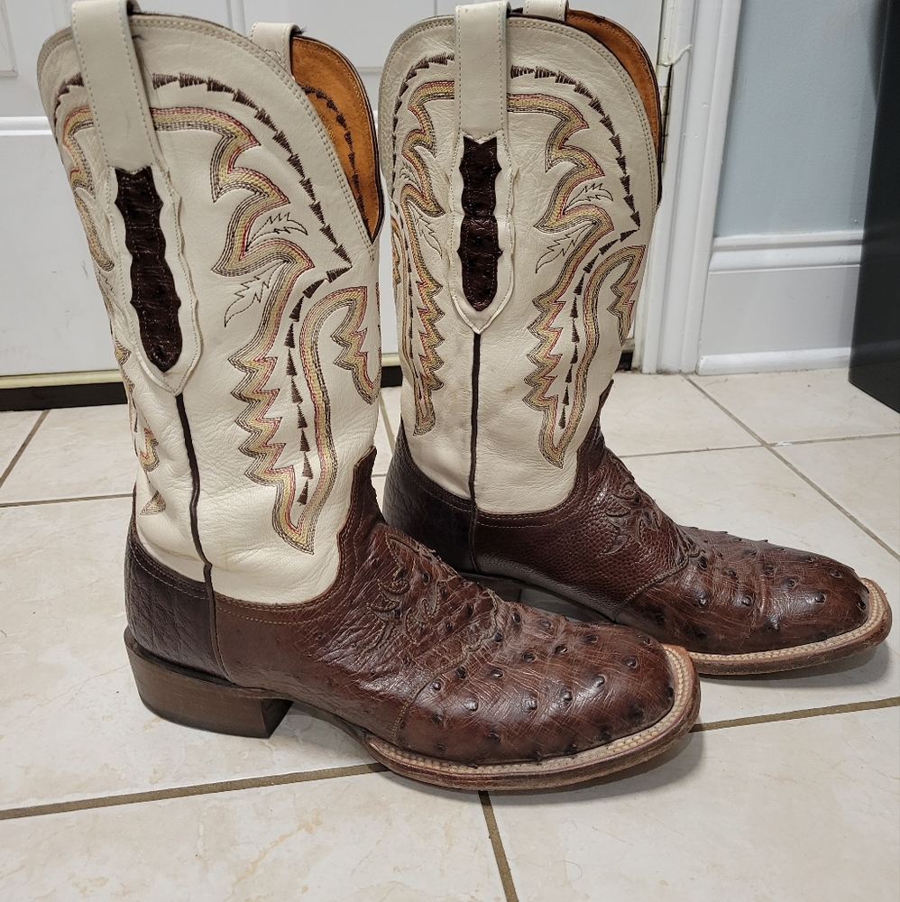 Lucchese Ostrich Boots